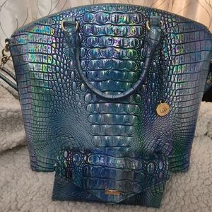 SOLD Brahmin Blue Topaz Duxbury and Veronica Set